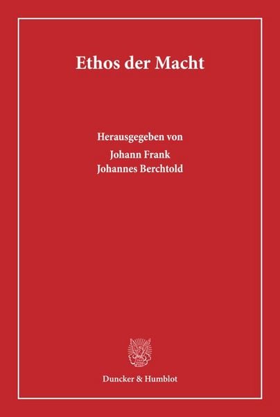 Produktbild: Ethos der Macht