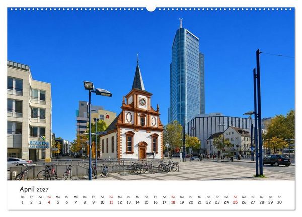 Produktbild: Offenbach B&uuml;rgel und Rumpenhain (hochwertiger Premium Wandkalender 2027 DIN A2 quer), Kunstdruck in Hochglanz
