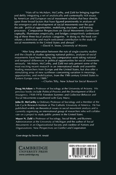 Produktbild: Comparative Perspectives on Social Movements