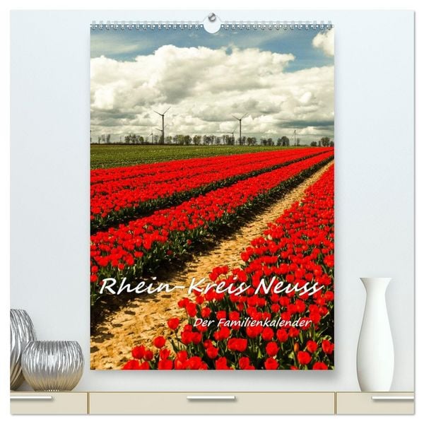 Produktbild: Rhein-Kreis Neuss - Der Familienkalender (hochwertiger Premium Wandkalender 2026 DIN A2 hoch), Kunstdruck in Hochglanz