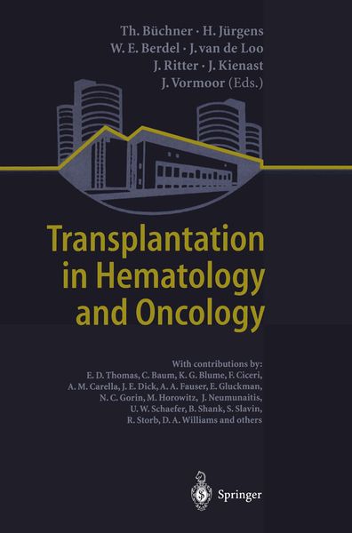 Produktbild: Transplantation in Hematology and Oncology