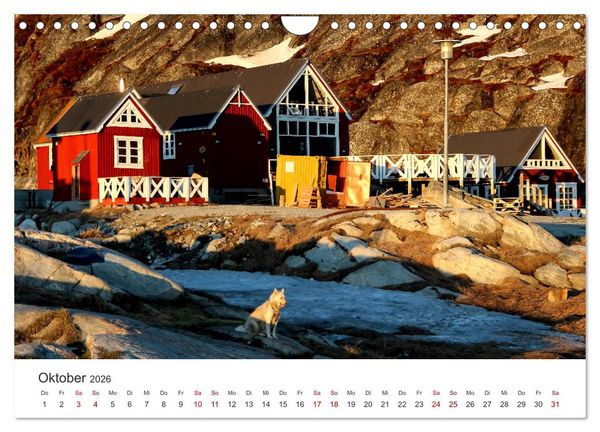 Produktbild: Gr&ouml;nland Bizarre Eiswelt um Ilulissat (Wandkalender 2026 DIN A4 quer), CALVENDO Monatskalender