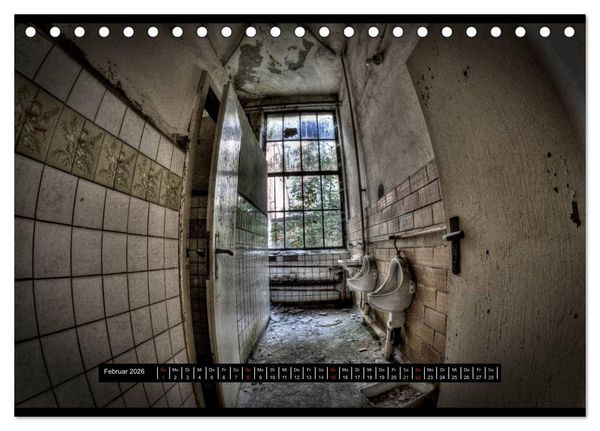 Produktbild: Lost Places, Vergessene Orte / AT-Version (Tischkalender 2026 DIN A5 quer), CALVENDO Monatskalender