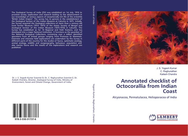 Produktbild: Annotated checklist of Octocorallia from Indian Coast