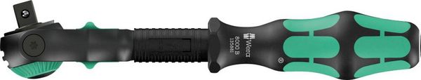 Produktbild: Wera 8000 B Black Edition 05135881001 Zyklop-Knarre 3/8" 199mm