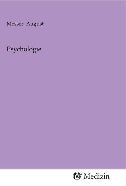 Psychologie, Taschenbuch von , MV-Medizin, 9783968752051