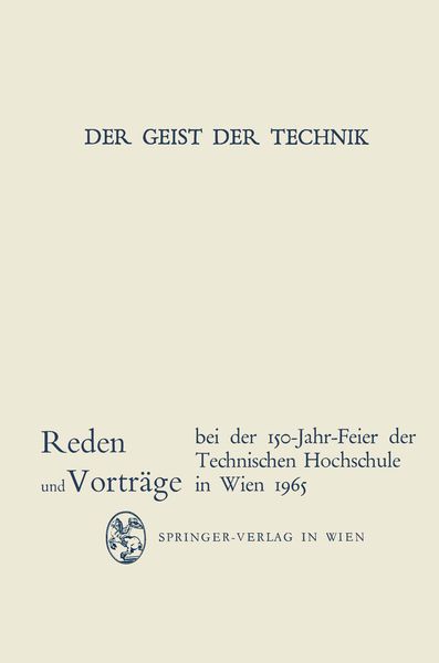 Der Geist der Technik