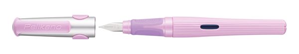 Produktbild: Pelikan F&uuml;ller Pelikano&reg; structure f&uuml;r Rechtsh&auml;nder, Pink, Feder M