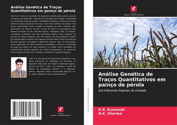 Produktbild: An&aacute;lise Gen&eacute;tica de Tra&ccedil;os Quantitativos em pain&ccedil;o de p&eacute;rola