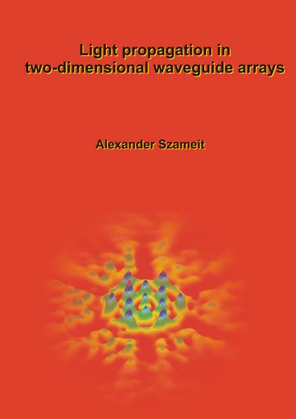 Produktbild: Light propagation in two-dimensional waveguide arrays