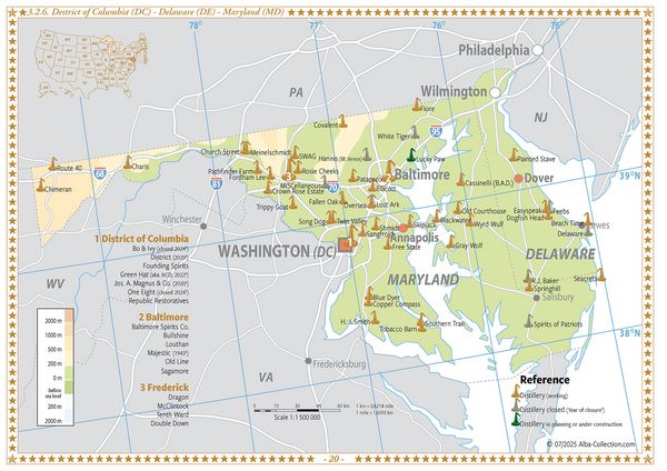Produktbild: Whisky Atlas North America 2025