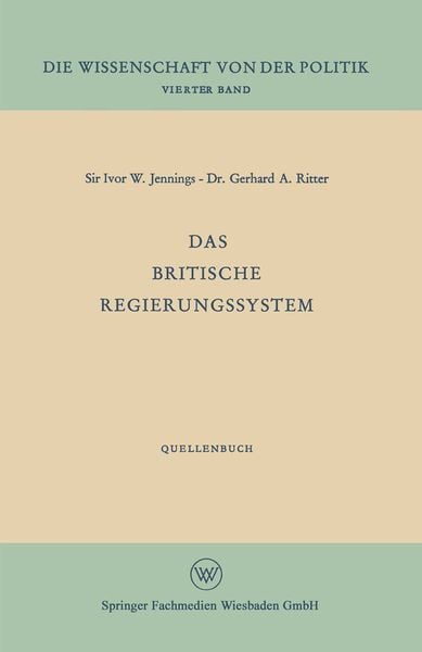Produktbild: Das britische Regierungssystem
