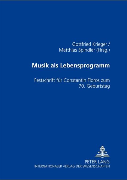 Produktbild: Musik als Lebensprogramm