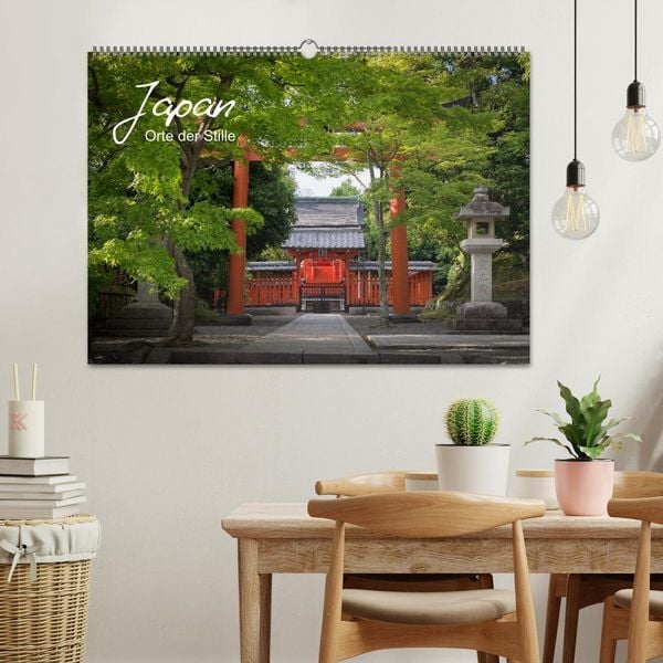 Produktbild: Japan - Orte der Stille (Wandkalender 2026 DIN A2 quer), CALVENDO Monatskalender