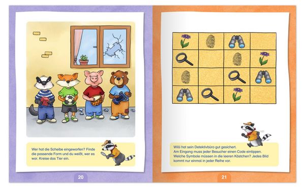 Produktbild: Das gro&szlig;e R&auml;tselbuch mit Detektiv Willi