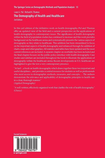 Produktbild: The Demography of Health and Healthcare