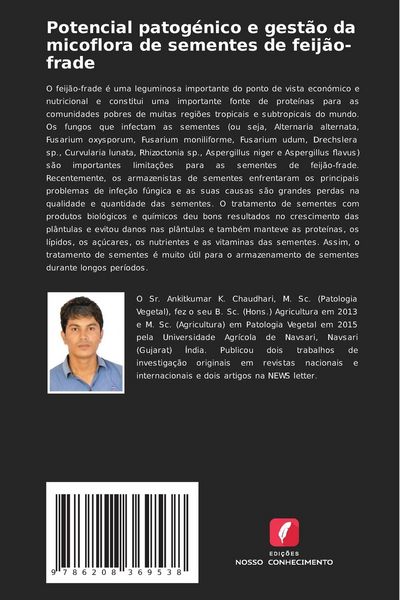 Produktbild: Potencial patog&eacute;nico e gest&atilde;o da micoflora de sementes de feij&atilde;o-frade