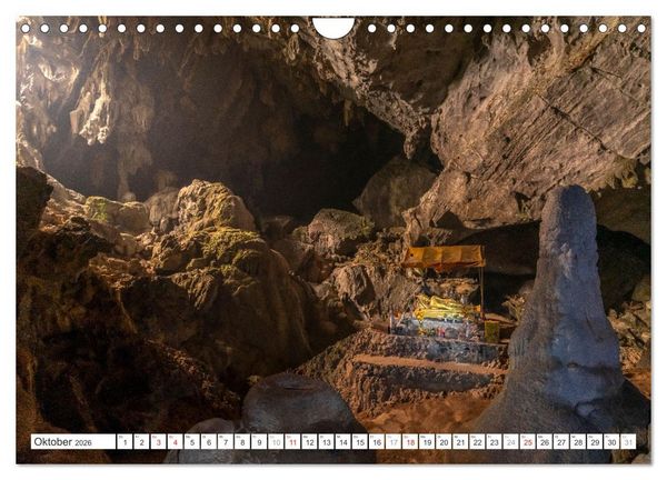 Produktbild: S&uuml;dostasien - Laos (Wandkalender 2026 DIN A4 quer), CALVENDO Monatskalender