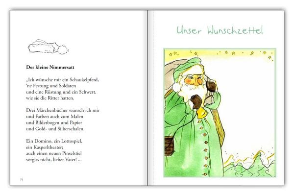 Produktbild: Das Wunschzettelbuch - F&uuml;r alle deine W&uuml;nsche!