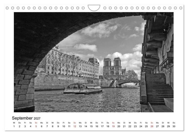 Produktbild: Paris vive la m&eacute;tropole (Wandkalender 2027 DIN A4 quer), CALVENDO Monatskalender