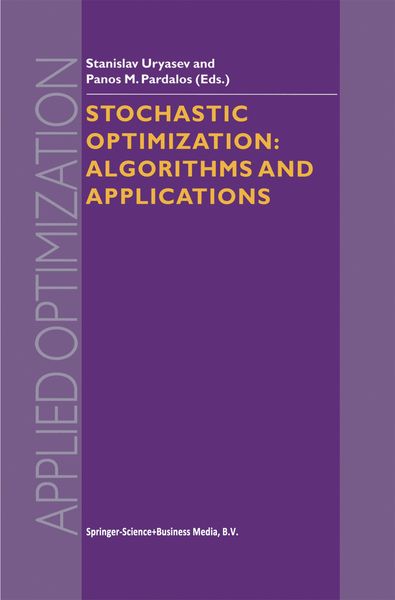 Produktbild: Stochastic Optimization