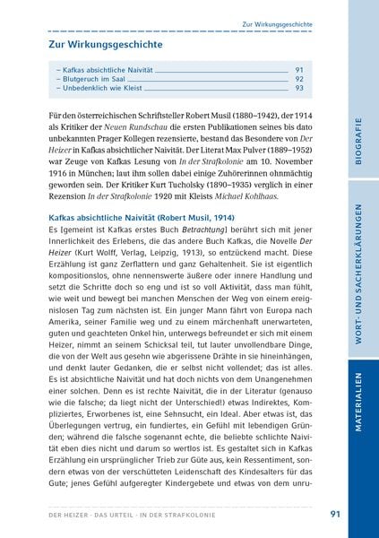 Produktbild: Der Heizer / Das Urteil / In der Strafkolonie