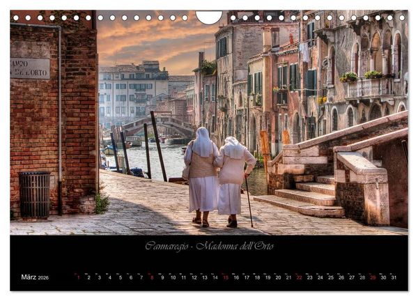 Produktbild: Venedig &ndash; La Serenissima (Wandkalender 2026 DIN A4 quer), CALVENDO Monatskalender