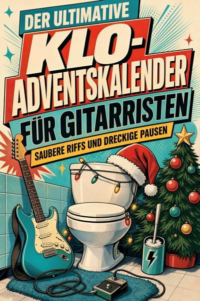 Produktbild: Der ultimative Klo-Adventskalender f&uuml;r Gitarristen
