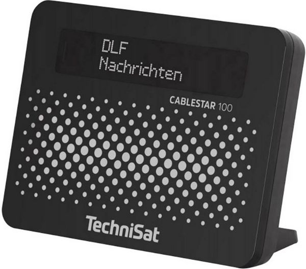 Produktbild: TechniSat Cablestar 100 Digital-Radio Empfangsteil Schwarz