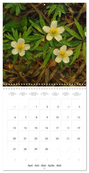 Produktbild: Eurasia Flowers (Wall Calendar 2026 12 &times; 12 Inch) CALVENDO 12 Month Wall Calendar