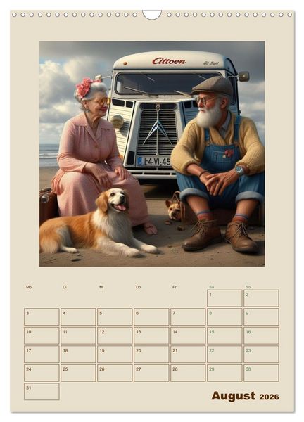 Produktbild: Campingromantik das Leben ist ein Abenteuer (Wandkalender 2026 DIN A3 hoch), CALVENDO Monatskalender