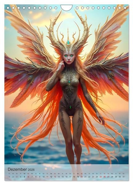 Produktbild: Slawische Mythologie - G&ouml;tter, Helden und Monster (Wandkalender 2026 DIN A4 hoch), CALVENDO Monatskalender