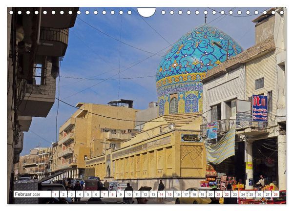 Produktbild: Irak Ein Streifzug durch Baghdad (Wandkalender 2026 DIN A4 quer), CALVENDO Monatskalender