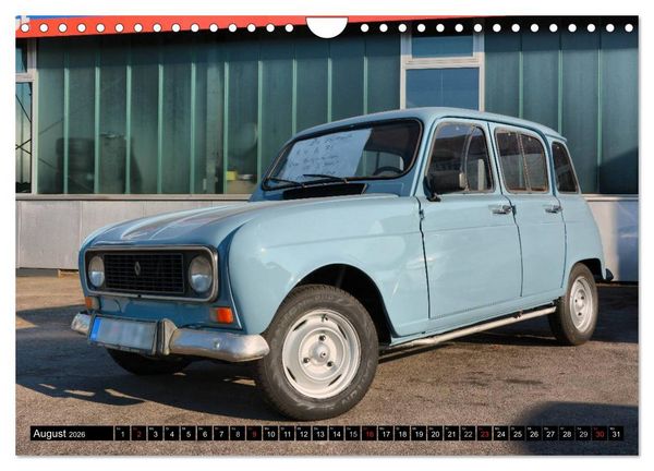 Produktbild: Oldtimer - Kostbarkeiten auf R&auml;dern (Wandkalender 2026 DIN A4 quer), CALVENDO Monatskalender