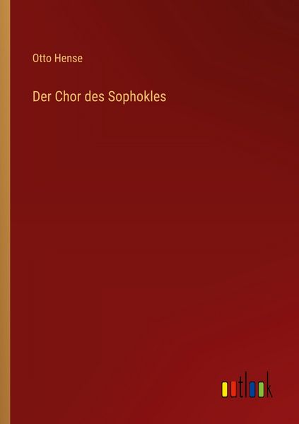 Produktbild: Der Chor des Sophokles