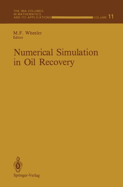 Produktbild: Numerical Simulation in Oil Recovery