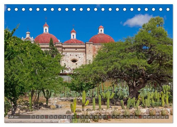 Produktbild: Mexiko, eine Fotoreise (Tischkalender 2027 DIN A5 quer), CALVENDO Monatskalender