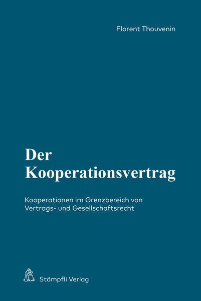 Produktbild: Der Kooperationsvertrag