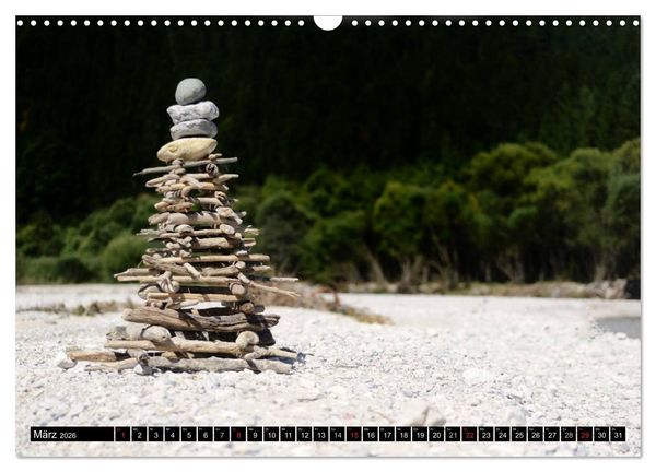 Produktbild: Land Art - Natur und Kunst (Wandkalender 2026 DIN A3 quer), CALVENDO Monatskalender