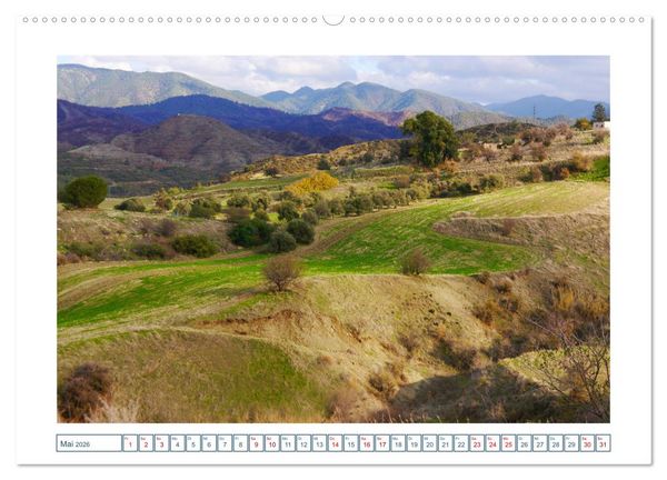 Produktbild: Zypern. Von Akamas bis Limassol (Wandkalender 2026 DIN A2 quer), CALVENDO Monatskalender