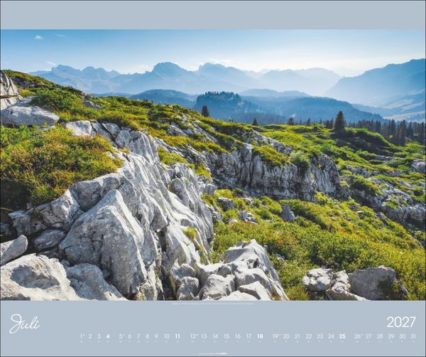 Produktbild: Alpen im Licht Kalender 2027