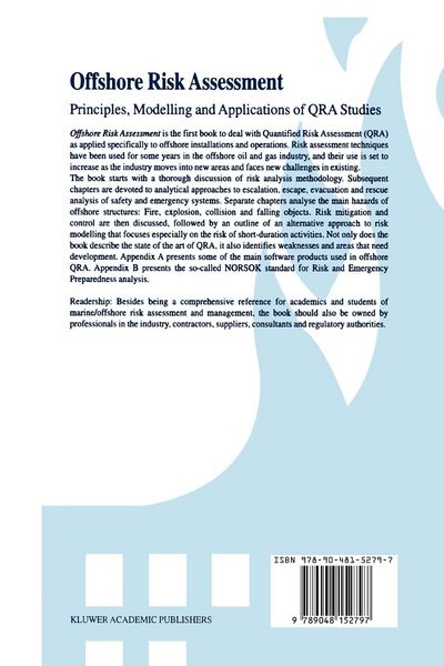 Produktbild: Offshore Risk Assessment