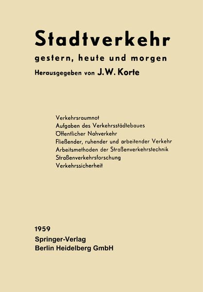 Produktbild: Stadtverkehr