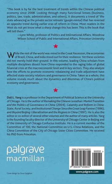 Produktbild: The Global Recession and China's Political Economy
