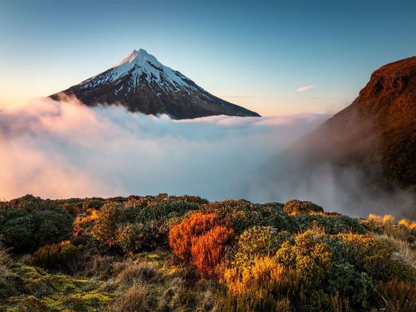 Produktbild: CALVENDO Puzzle Mount Taranaki | 1000 Teile Lege-Gr&ouml;&szlig;e 64x48cm Foto-Puzzle f&uuml;r gl&uuml;ckliche Stunden