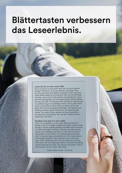 Produktbild: tolino vision color - Wei&szlig;