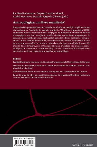 Produktbild: Antropofagias: um livro manifesto!