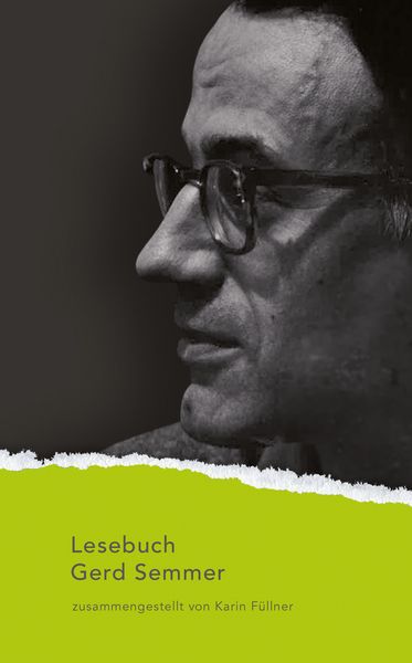 Produktbild: Lesebuch Gerd Semmer