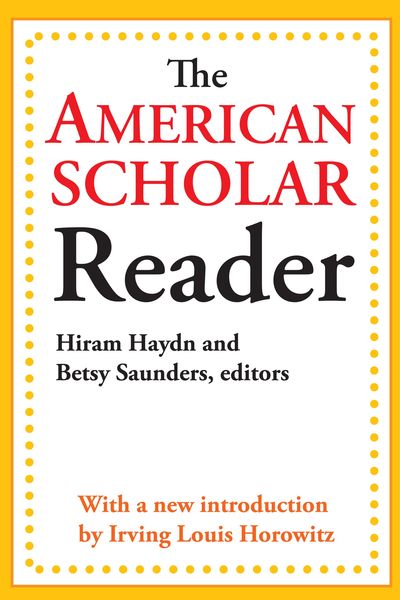 Produktbild: The American Scholar Reader