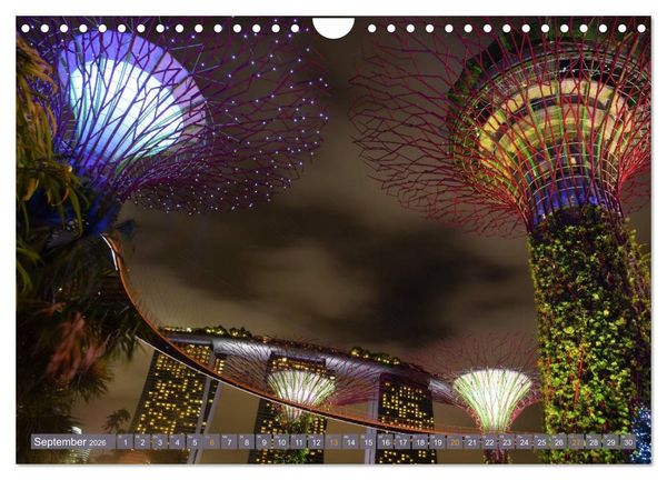 Produktbild: Singapur. Stadt der Superlative (Wandkalender 2026 DIN A4 quer), CALVENDO Monatskalender